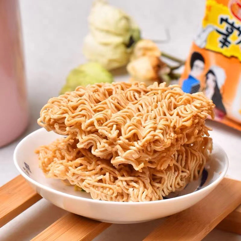 Palm Crisp Dry Snacks Halal Instant Noodles Wholesale Box Internet Celebrity Snacks Gift Pack Hunger Relief Midnight Snack