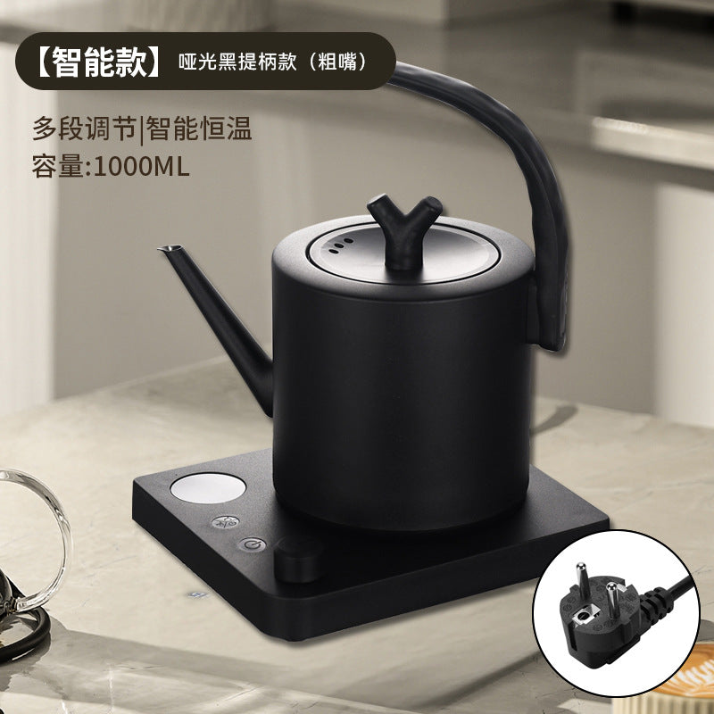 Cross-border Infinite Knob Temperature Control Pour-over Coffee Pot304Stainless Steel Electric Kettle Electric Kettle