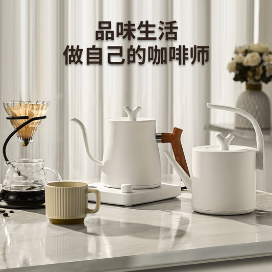 Cross-border Infinite Knob Temperature Control Pour-over Coffee Pot304Stainless Steel Electric Kettle Electric Kettle