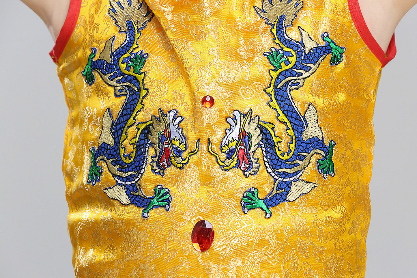 Children's Performance Costumes for Boys and Girls Chinese Style Primary and Secondary School Students Chorus Costumes Princess Dress Puffy Skirt Long Pants Performance Costumes