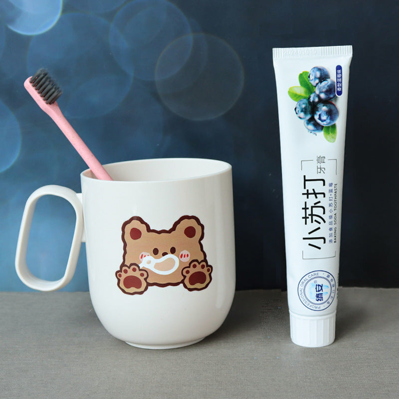 Back-to-School Season Toiletries Set Washbasin Bucket Tooth Cup Soap Dish Shoe Brush for Male and Female Students Dormitory11Set