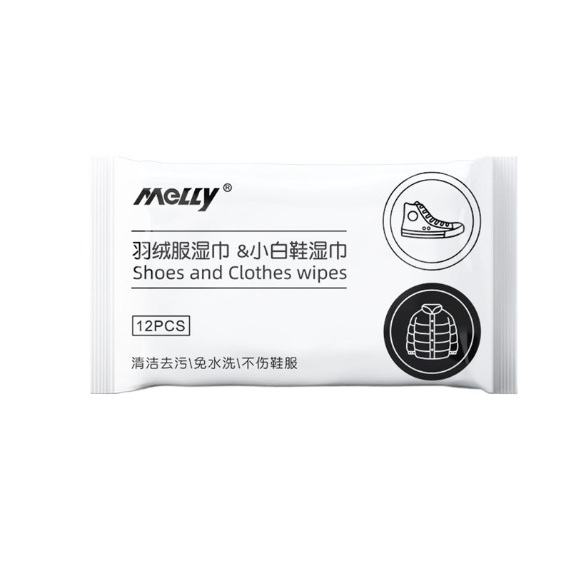 Down Jacket Cleaning Wipes Household Oil Stain Removal Dry Cleaning Agent Disposable Clothing Stain Removal Wet Wipes Wholesale