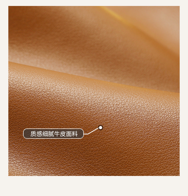 Cross-border Tote Bag for Women2024Summer new soft leather large capacity niche high-end genuine leather single shoulder crossbody bag