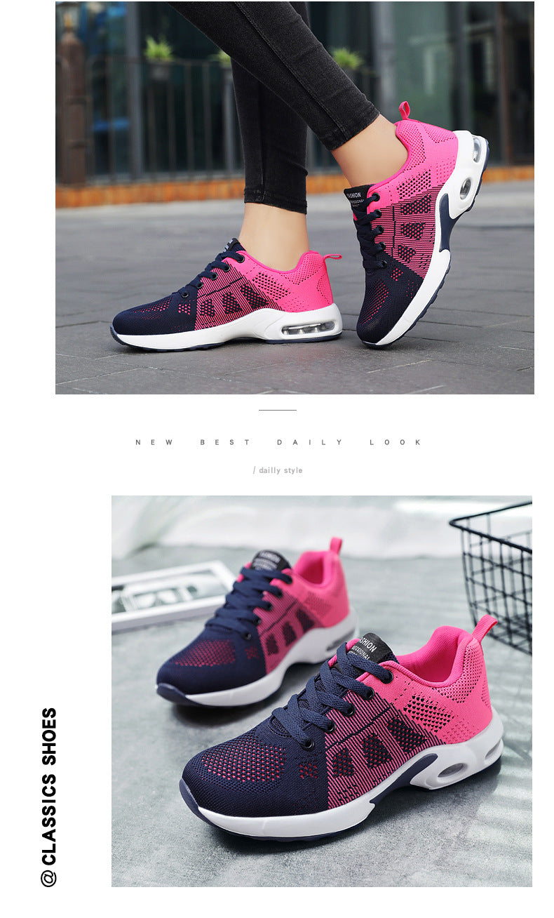 Women's Shoes2025Foreign Trade Women's Shoes Casual Shoes Breathable Mom Shoes Lightweight Cushioned Cross-Border Sports Shoes for Women shoes