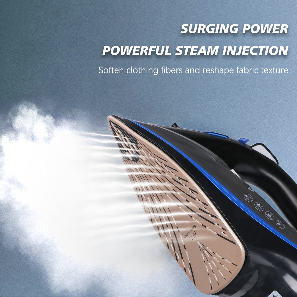 European Standard British Standard Australian Standard Cross-Border Hot-Selling Household Multi-Functional Ceramic Low-Board Hotel Supplies Electric Iron Electric Iron