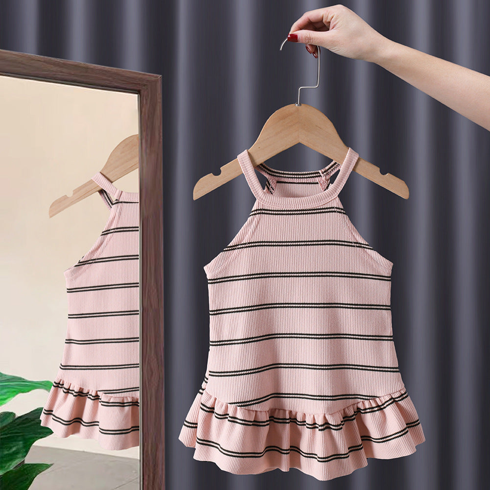 Socialite Style~Girls' Summer Dress Stylish Princess Dress for Little Girls New Trendy Dress for Girls