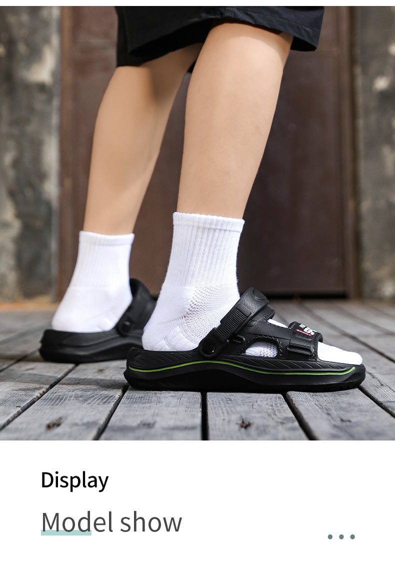 Men's Summer Sandals2025New Outdoor Wear Comfortable Men's Anti-Slip Driving and Beach Sandals