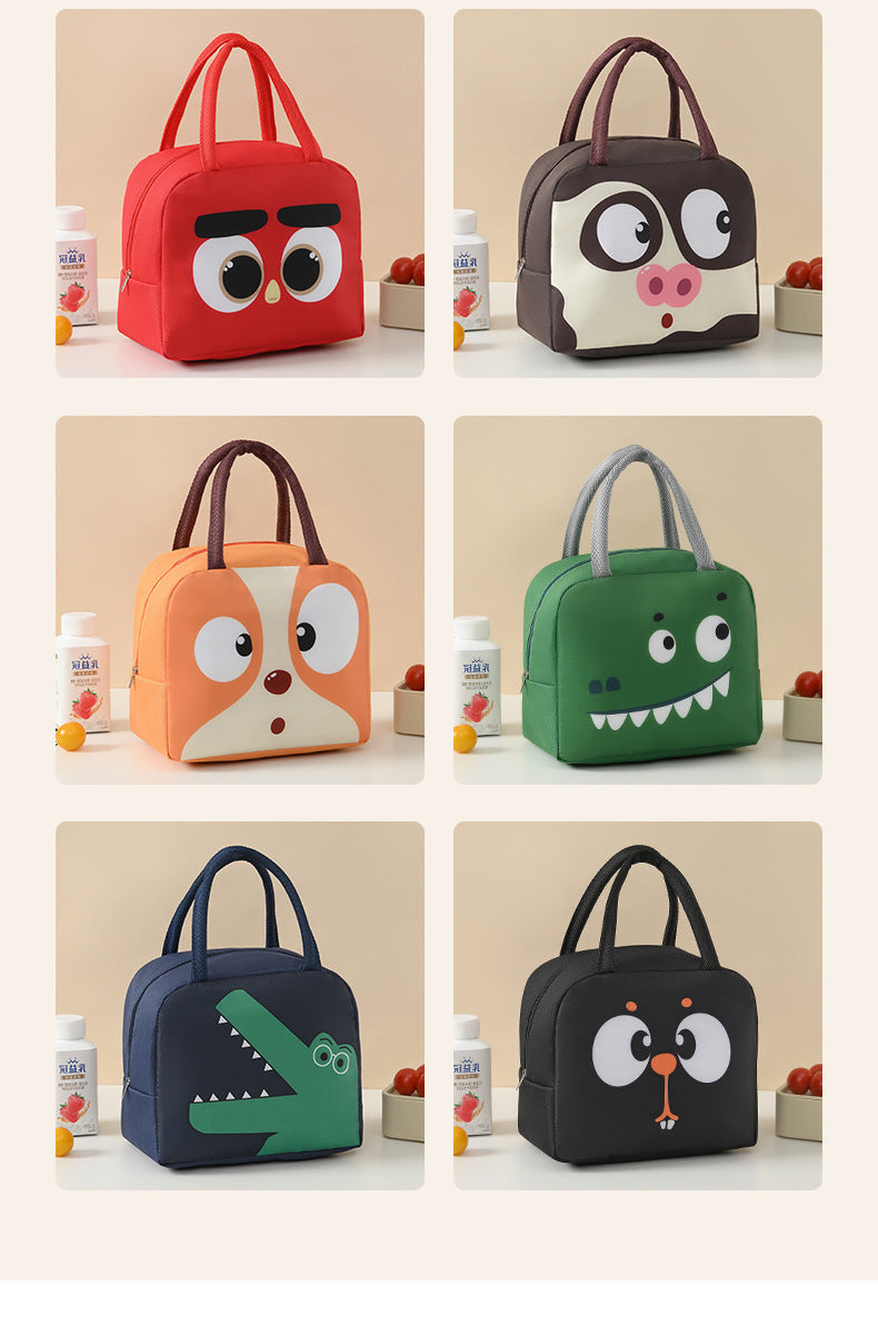 Lunch Box Handbag Bento Bag Insulated Bag Office Worker Lunch Bag Primary School Clothes Lunch Bag Pinny Rice Bag