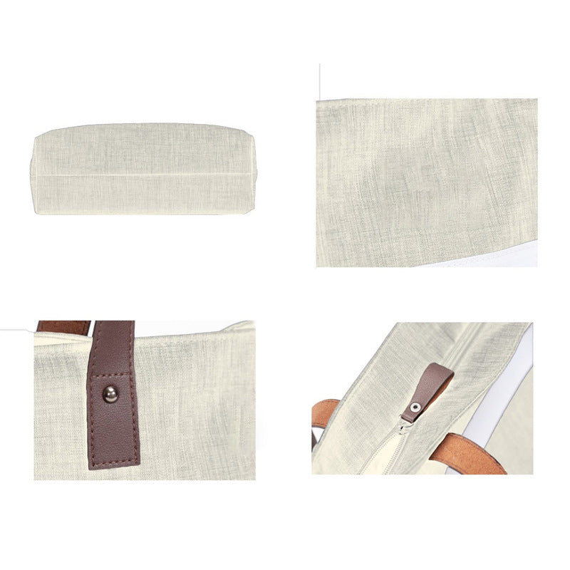 Export Hot-Selling Women's Handbag Large Capacity Multi-Functional Canvas Bag Shopping Bag Storage Bag Travel Bag Tote Bag