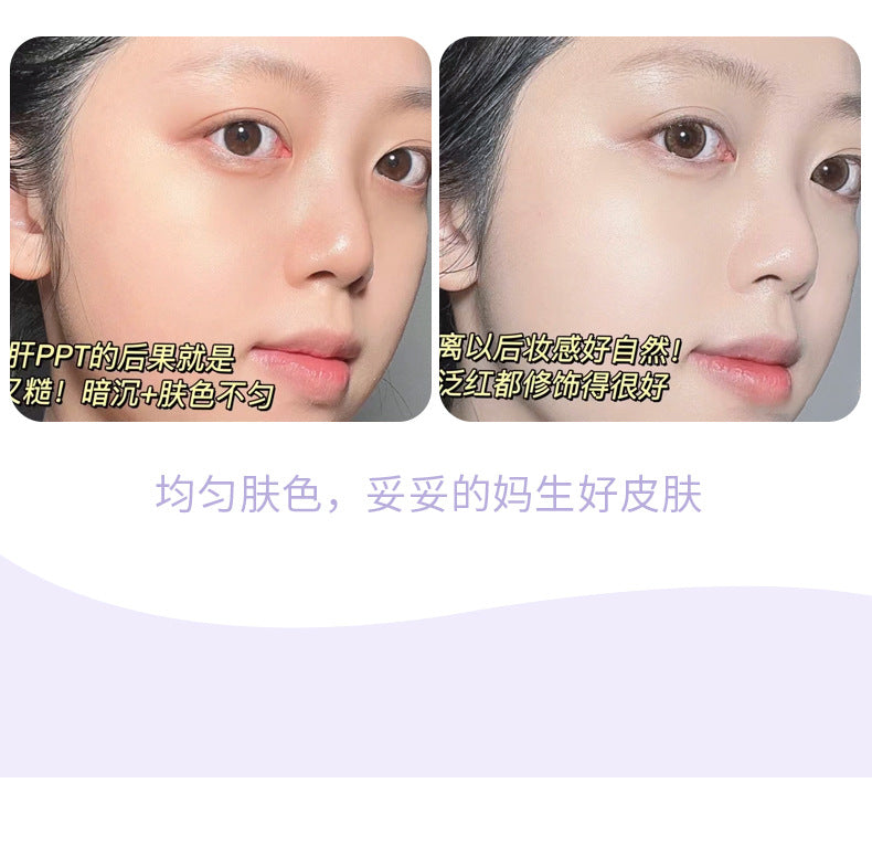 xixi Clear Tone Correcting Primer Dry Skin Creamy Skin Natural Lightweight Hydrating Primer Affordable for Students