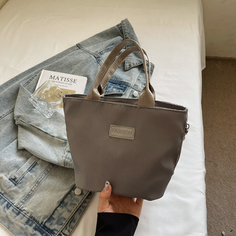 Casual Single Shoulder Crossbody Bag New Model Phone Small Square Bag Versatile Shopping Handbag Lightweight Water-Resistant Nylon Bag