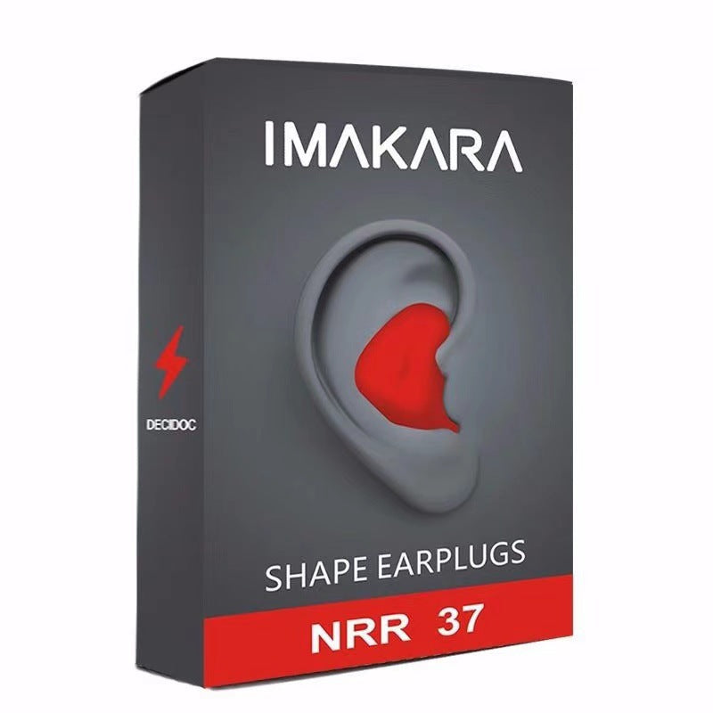 Soundproof Earplugs Anti-Noise Sleep Work Use Student Sleep Anti-Noise Artifact Snoring Super Strong Thermal Shaping Earplugs