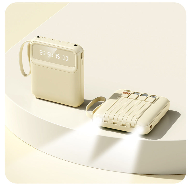 Cross-border wholesale mini power bank3c Authentication20000mAh Large Capacity Power Bank Gift Printing logo