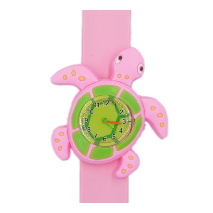 Children's Watch Cartoon Pat Watch Kindergarten Elementary School Silicone Toy Pat Circle Anime Peppa Pig Electronic Watch