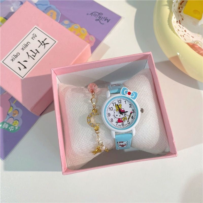 Children's Day Cute Cartoon Kindergarten Graduation Small Gift Boys Girls Forest Style Class Time Children's Watch