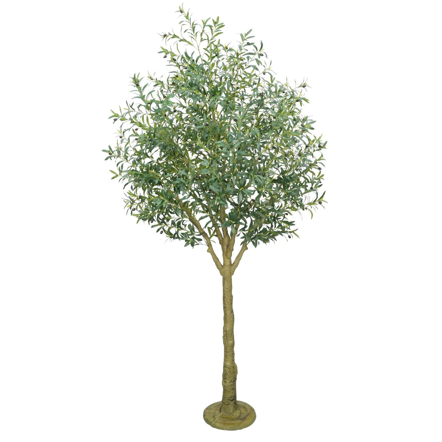 Artificial Plants Amazon Foreign Trade Wholesale Fake Tree Potted Artificial Olive Tree Indoor Large Green Plant Floor Ornament
