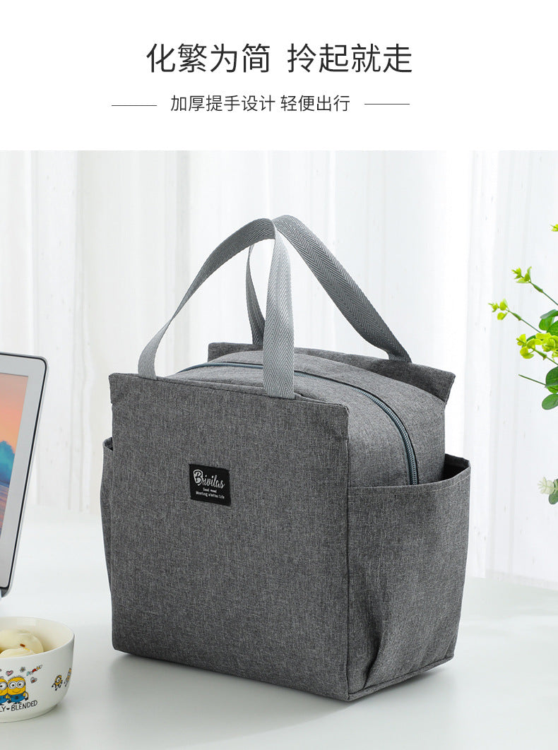 Factory Direct Insulated Bag Thickened Lunch Bag Handheld Ice Bag Portable Large Lunch Bag Insulated Lunch Box Bag Wholesale