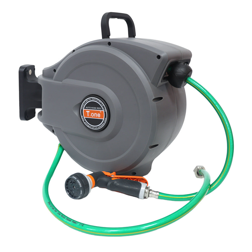 Garden Irrigation Water Sprinkler Garden Irrigation Water Gun Water Sprinkler Equipment Automatic Retractable Hose Reel Tool Wholesale