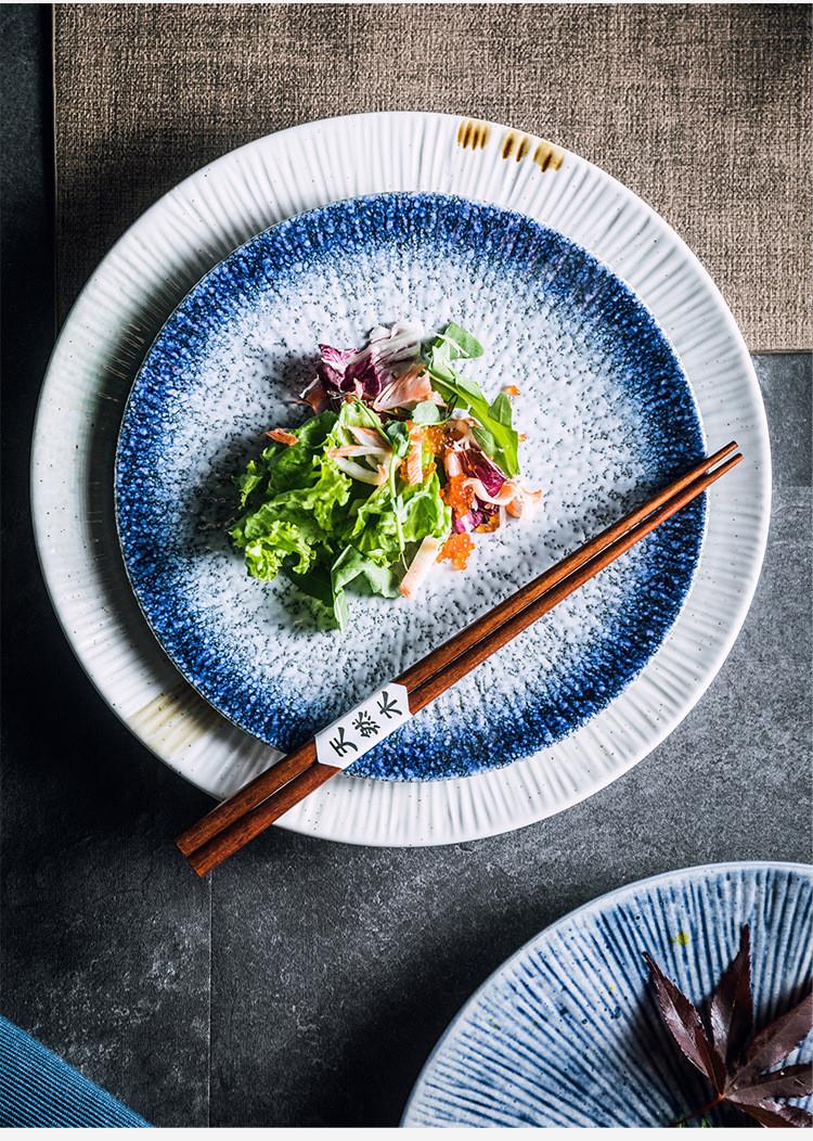 Japanese ceramic plates dish tray disc tableware set Plate