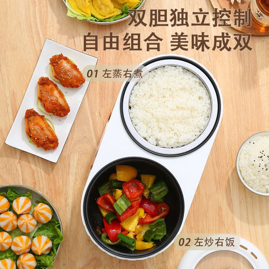 Wholesale Dual Pot Rice Cooker Fully Automatic Multi-Functional Integrated Rice Cooker Hot Pot Steaming Intelligent Reservation Insulation