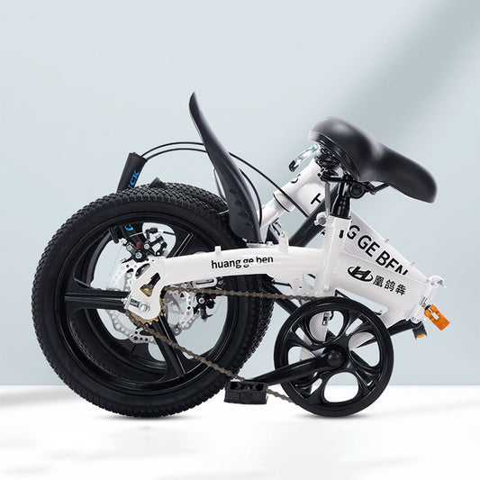 Wholesale folding bicycles20Adult Size Gift Speed Adjustable Student Bicycle Unisex Ultra-light Small Pedal