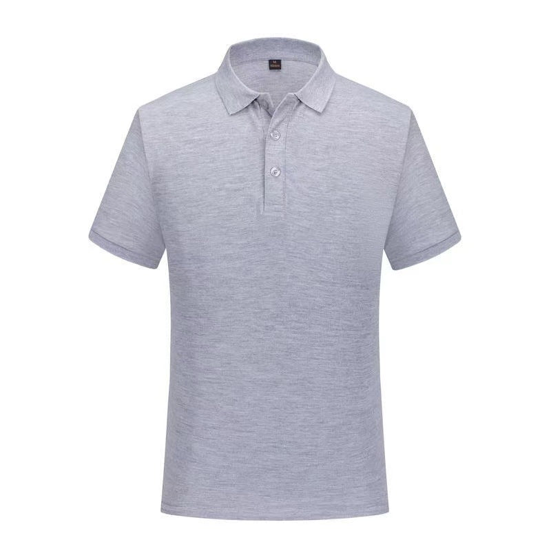 Short Sleeve polo Men's Summer Workwear Turn-down Collar Printed Work Shirt logo Patterned Advertising Shirt for Men polo Shirt