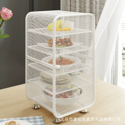 Table Cover for Dishes, New Household Dining Table Leftover Storage Cabinet, Food Cover to Prevent Flies and Mosquitoes, Food Storage Rack