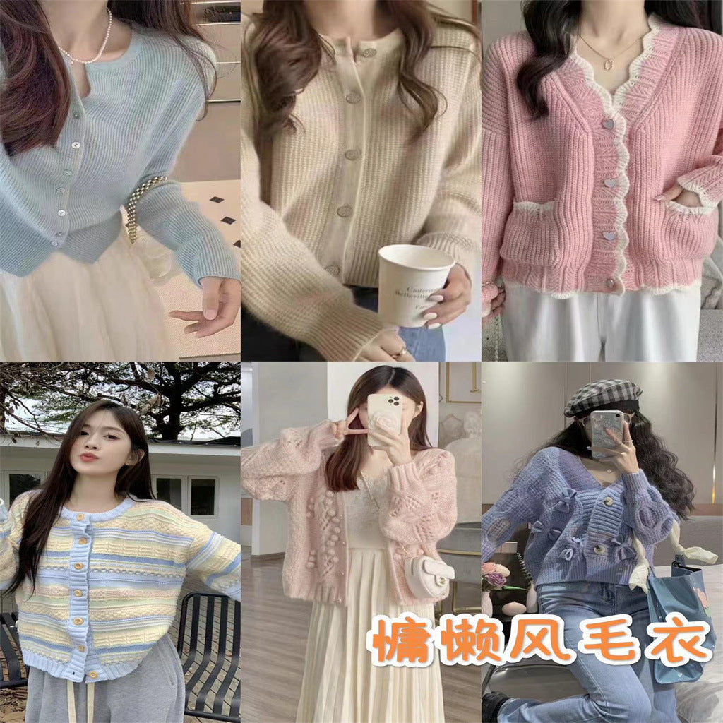 Women's Short Sweater Shirt