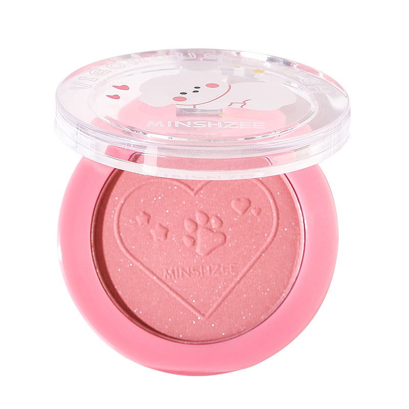 Ming Xizhi Sunshine Vitality Single Color Blush Natural Matte Brightening Expanding Color Rouge Enhancing Complexion Atmosphere Series2034