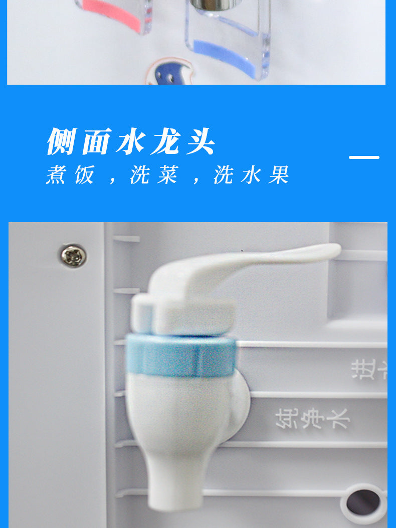 Water Purifier Household Direct Drinking Cooling Heating Integrated Machine Reverse Osmosis Kitchen Countertop Wall-mounted Countertop Hot and Cold Water Dispenser