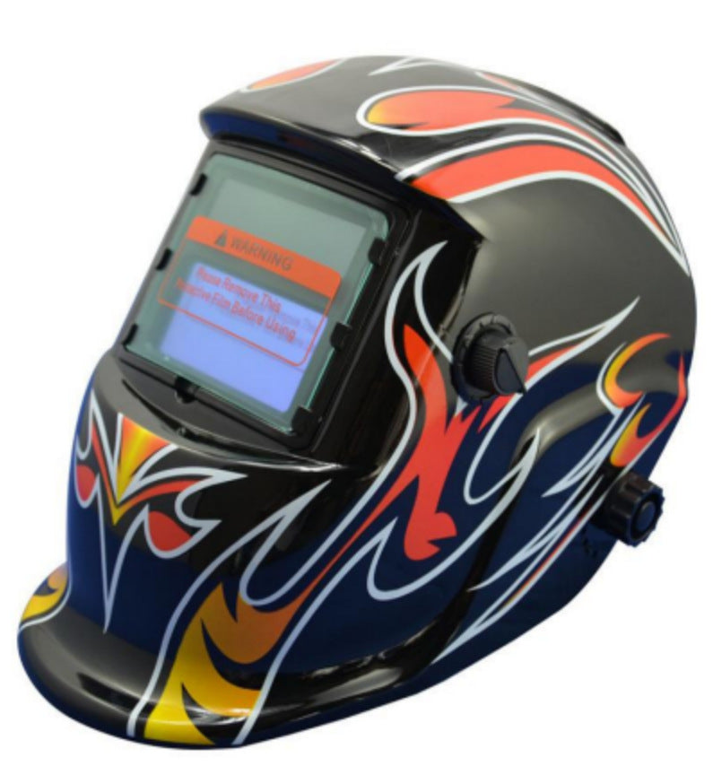 107Solar Automatic Dimming Welding Protective Mask Head-mounted Argon Arc Welding LCD Welder Mask