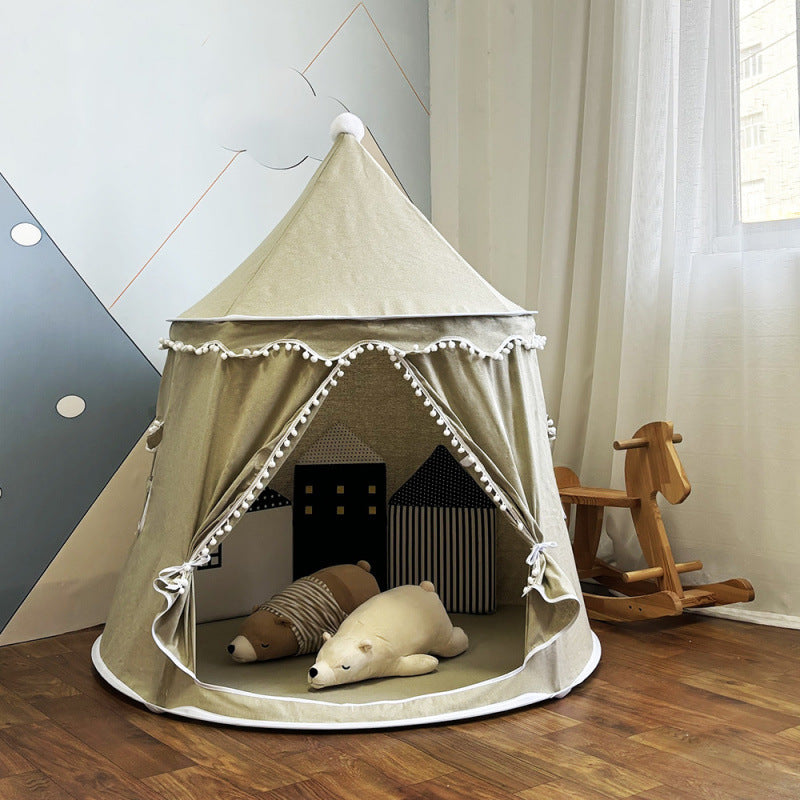 Large Space Children's Tent Portable Indoor Boys Girls Game House Castle Small House