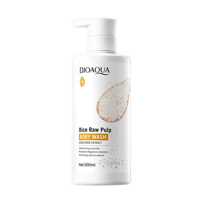 Full English Rice Skincare Set BIOAOUA Rice Puree Series Six-Piece Set Box Cross-Border Wholesale