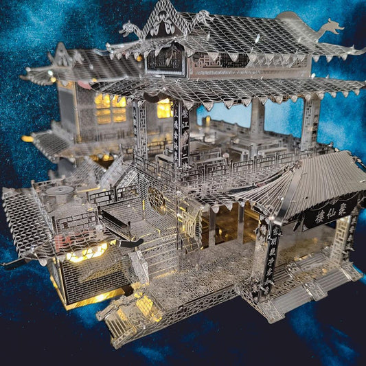Adult High-Difficulty Stress Relief3D Model Handmade Assembly Boredom Relief Creative 3D Puzzle Art Ornament