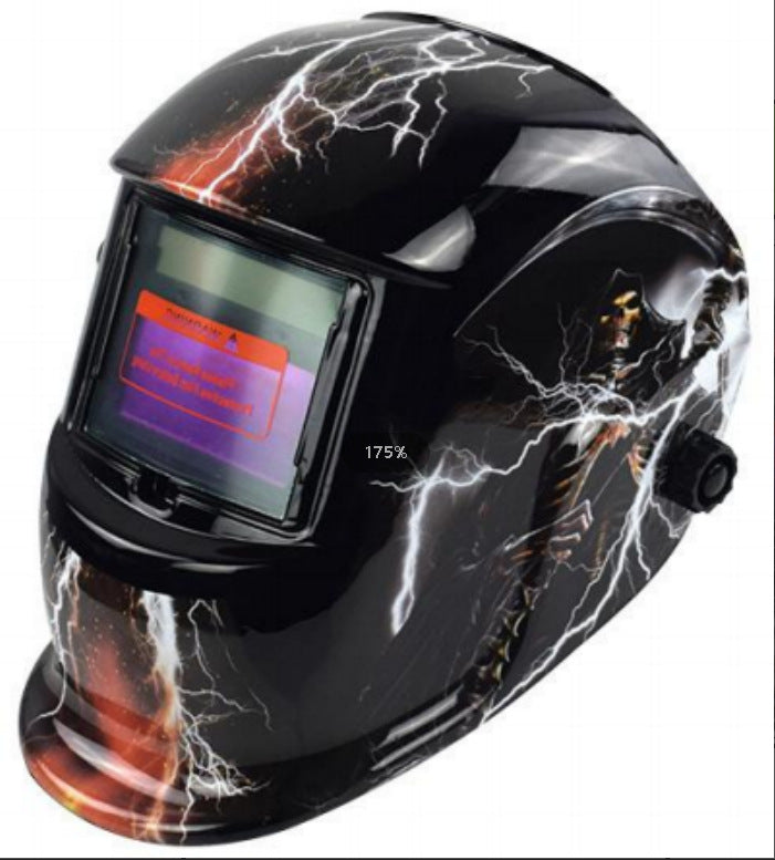 107Solar Automatic Dimming Welding Protective Mask Head-mounted Argon Arc Welding LCD Welder Mask