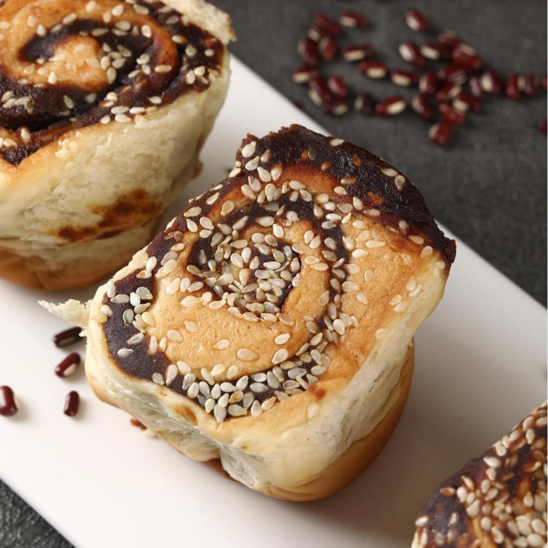 Wholesale Red Bean Paste Bread Breakfast Tear Bread Traditional Snacks Pastries
