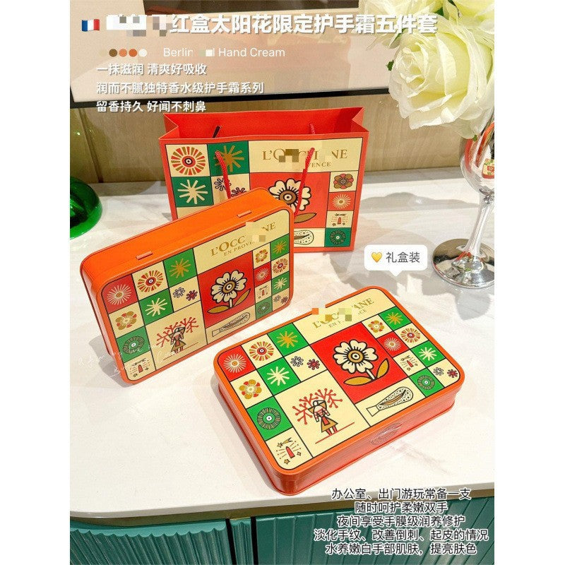 French Oudan Hand Cream Long-lasting Hydration Moisturizing Non-greasy Fragrance Hand Cream Gift Shea Butter Rose