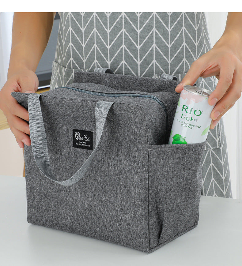 Factory Direct Insulated Bag Thickened Lunch Bag Handheld Ice Bag Portable Large Lunch Bag Insulated Lunch Box Bag Wholesale