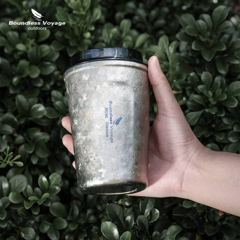 Pure Titanium Heat Preservation Coffee Cup