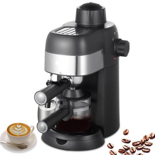 EU UK Cross-Border Household Small Semi-Automatic High-Pressure Steam Milk Frother Office Italian Coffee Machine