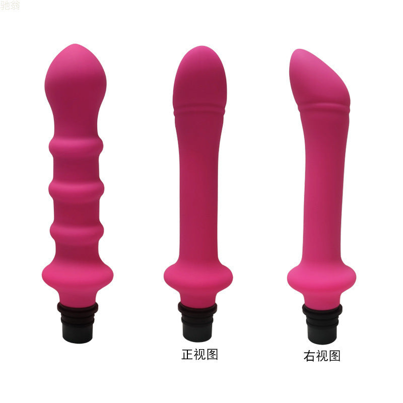 Fascia Gun Modified Head Massage for Women Multi-Functional Adapter Replacement Silicone Accessories Adult Gun Head Massager Device