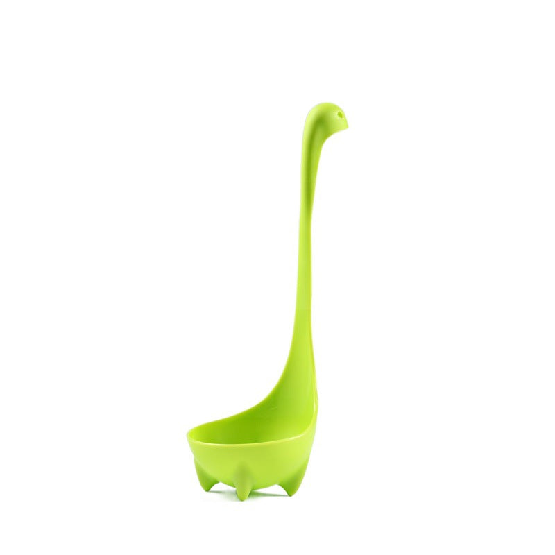Amazon Creative Loch Ness Monster Spoon Cartoon Food Grade Plastic Spoon Kitchen Tool Manufacturer Wholesale
