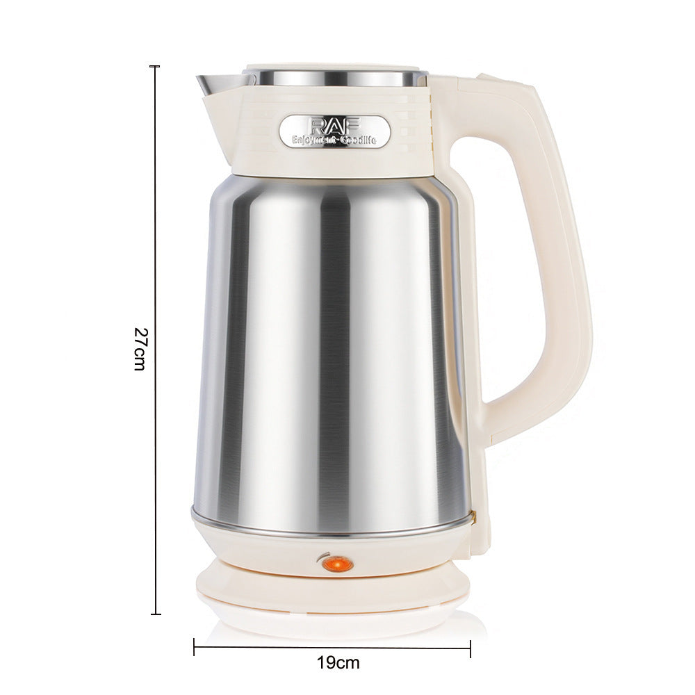European Standard Cross-Border2.0L Electric Kettle Household Stainless Steel Electric Heating Kettle Automatic Power Off Fast Heating