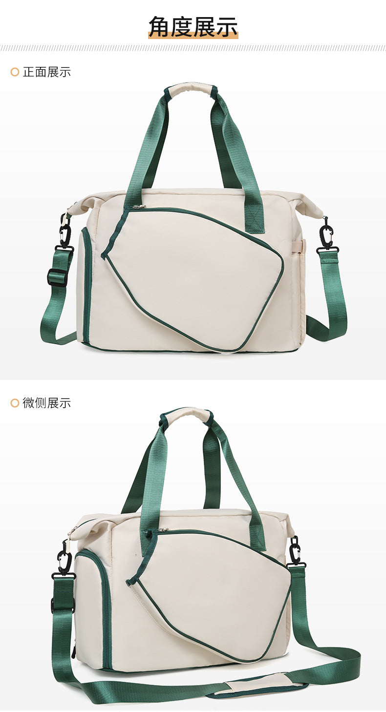 Cross-border New Trendy Sports Gym Bag Large Capacity Casual Fashion Travel Bag Water-resistant Commuter Crossbody Bag for Women