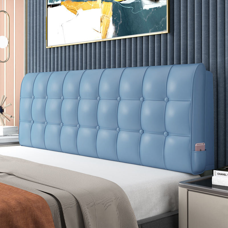 Headboard Cushion Full Cover Cushion Soft Cover Light Luxury Pillow Modern Tatami Simple Self-Adhesive Anti-Collision Head Fixation