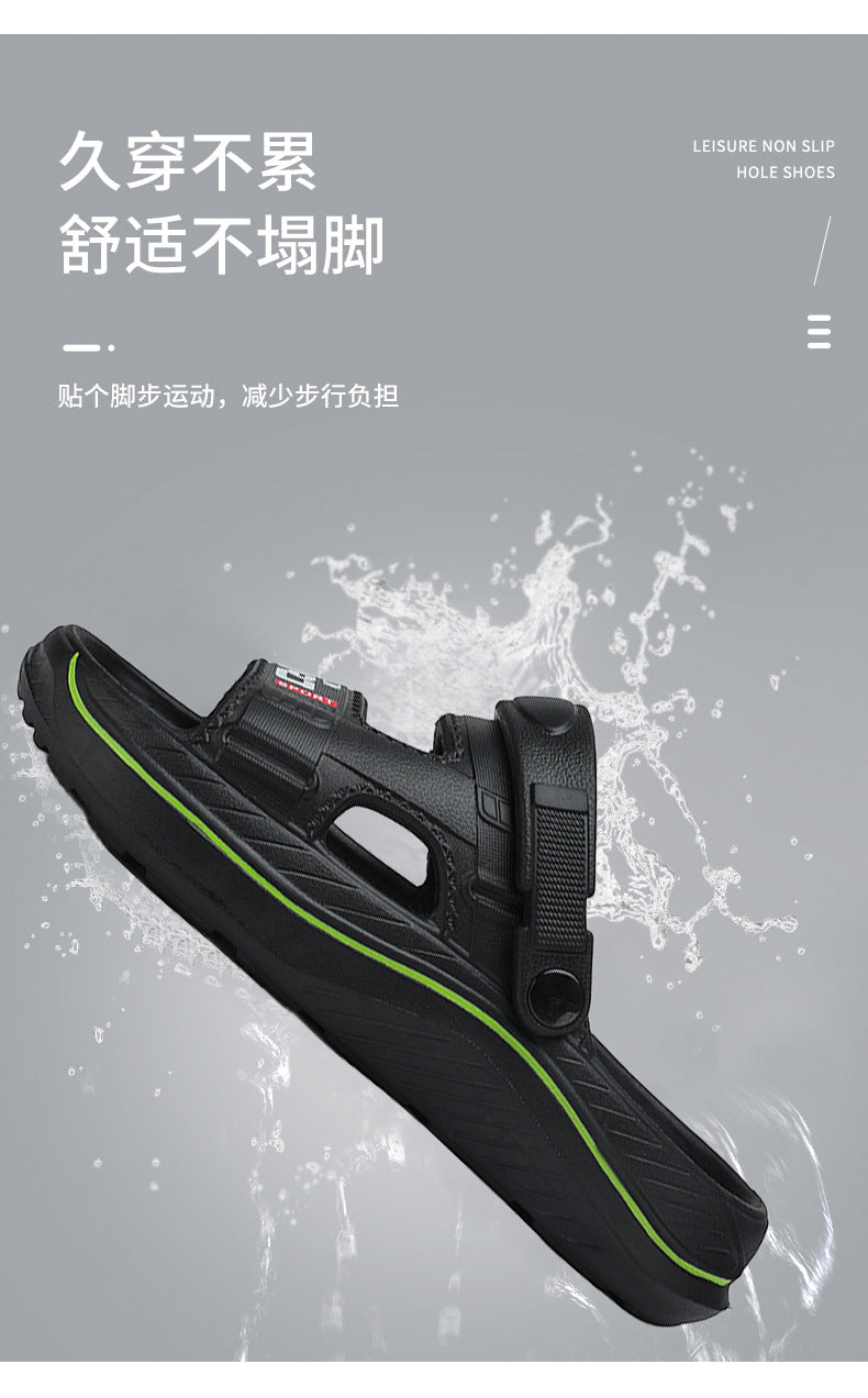 Men's Summer Sandals2025New Outdoor Wear Comfortable Men's Anti-Slip Driving and Beach Sandals