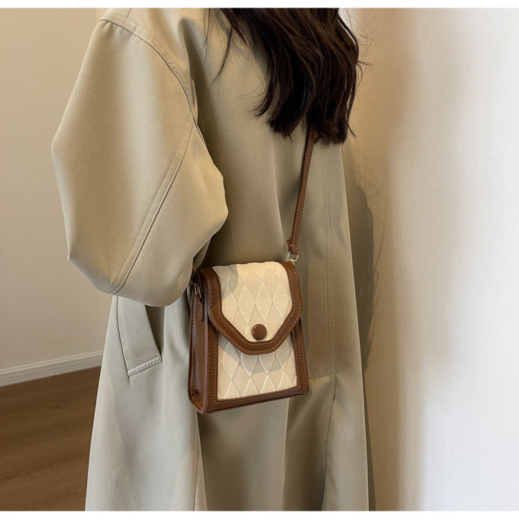 Commuting high-quality crossbody bag for women2023New stylish versatile women's shoulder bag ins Fashionable Phone Bag