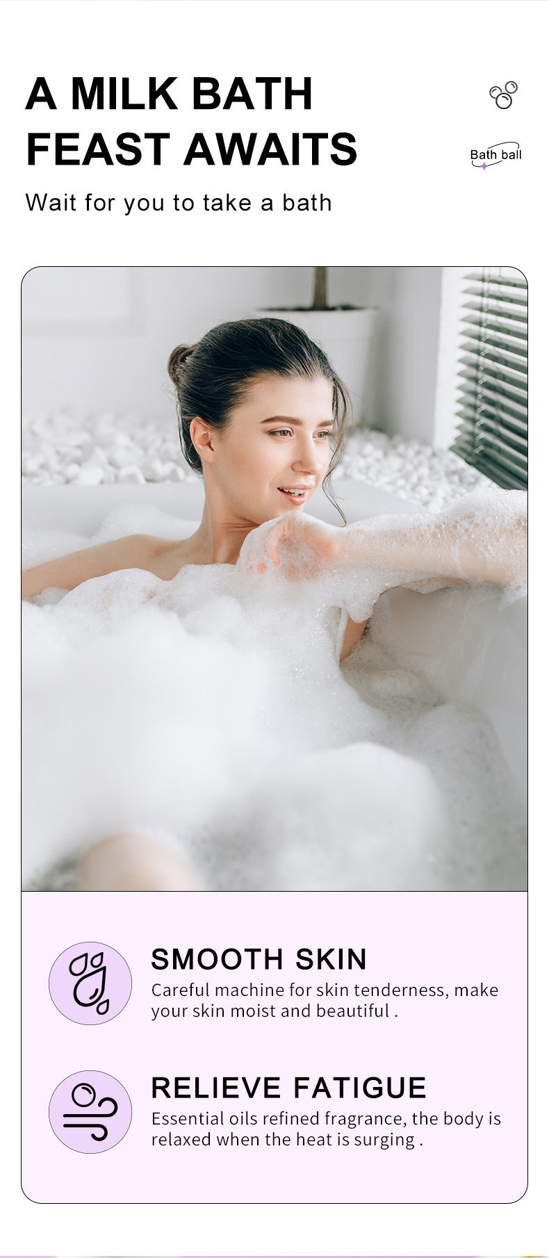 ZHENXIU Dried Flower Explosive Bath Salt Ball Gentle Moisturizing Exfoliating Long-lasting Fragrance Bath Ball Cross-border Trade