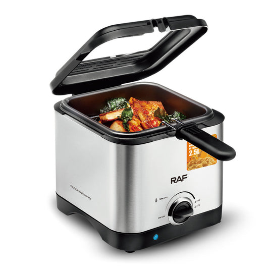 European Standard Cross-Border High-Power Deep Fryer Household Large Capacity Fully Automatic Intelligent Electric Fryer Multi-Function Machine