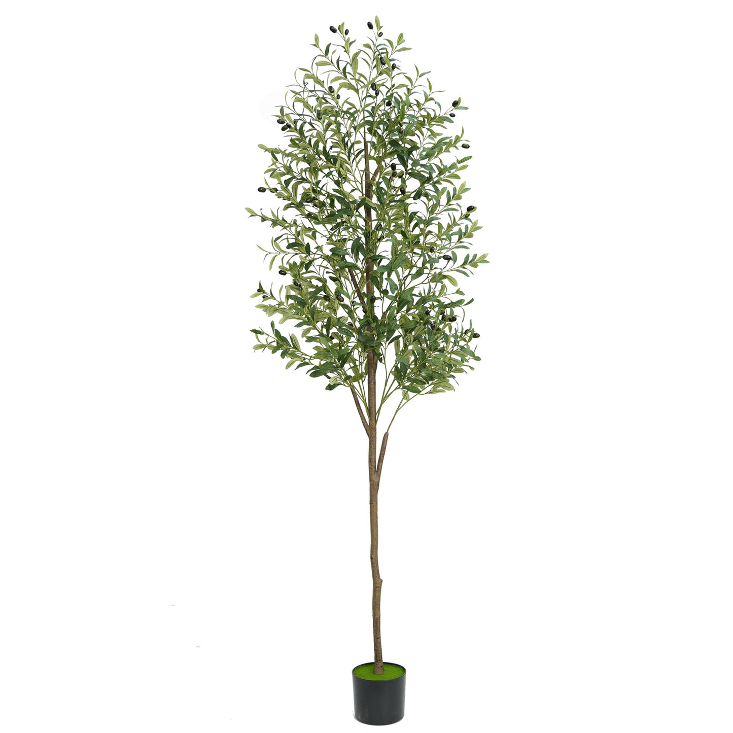 Artificial Plants Amazon Foreign Trade Wholesale Fake Tree Potted Artificial Olive Tree Indoor Large Green Plant Floor Ornament